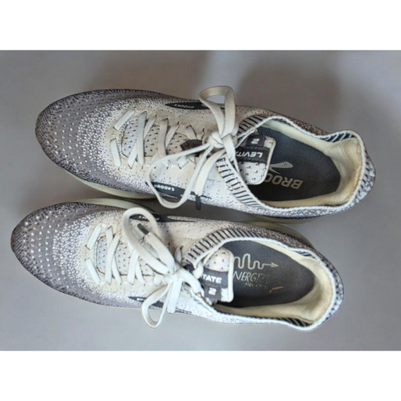 Brooks Levitate 2 Women's Size 9.5 Running  Ebony/Gray/White 1202791B178 - Picture 6 of 9